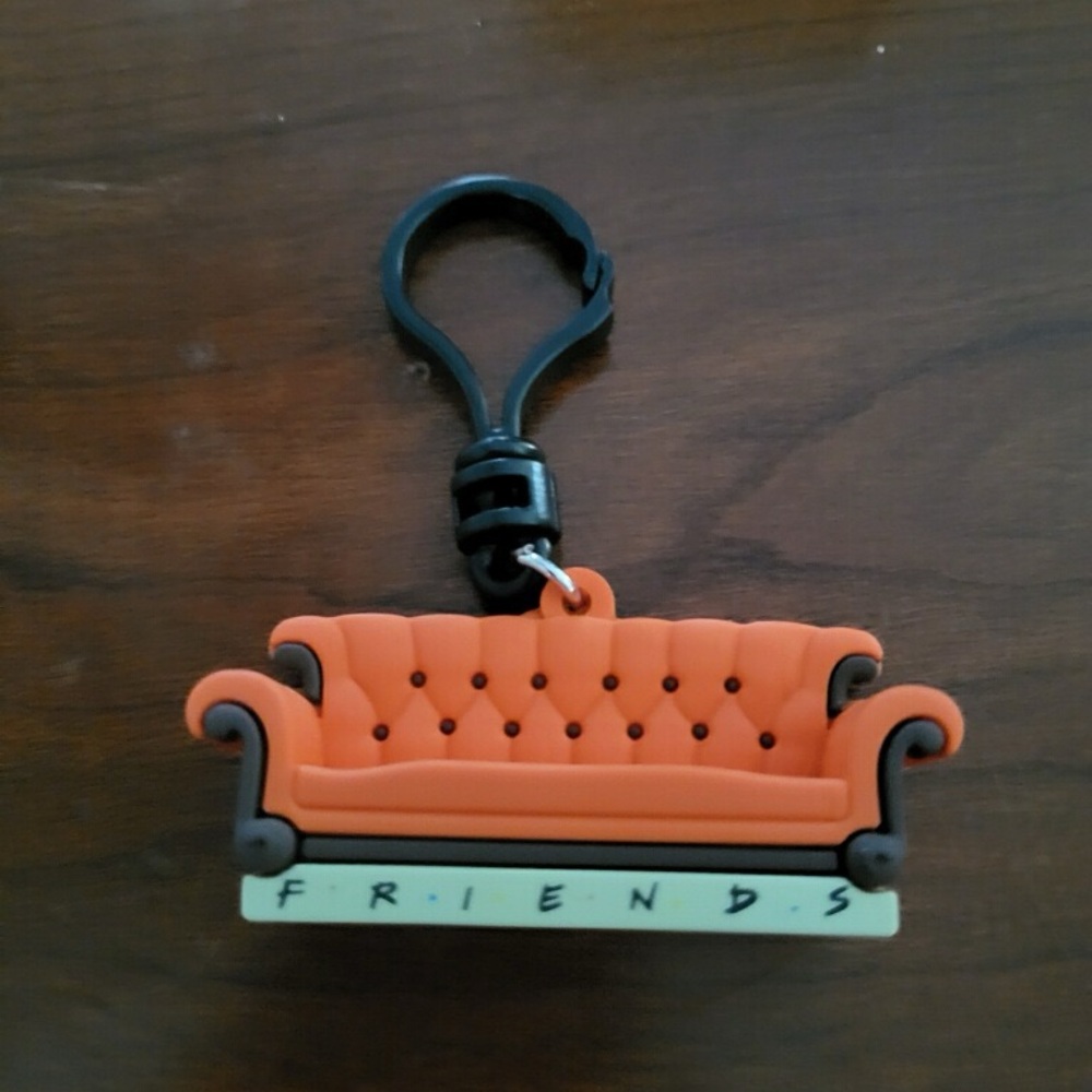 Central Perk foam Couch from friends series one keychain
